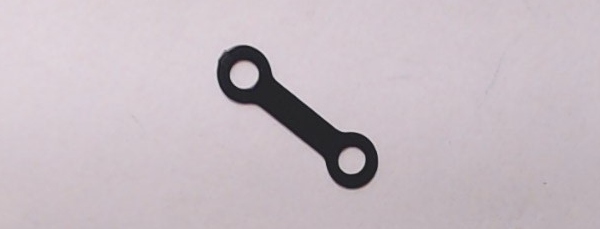 WIRE STRAP / STAMPED METAL / BLACK / 19.75mm L