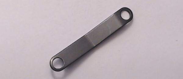 BRACKET / PILOT TRUCK / STAMPED METAL / 7.6mm W x 47.55mm L / PREMIER DREYFUSS HUDSON 4-6-2