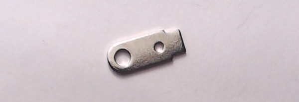 BRACKET / NICKEL / TWO HOLES / BOILER FRONT CLOSURE / PREMIER BIG BOY 4-8-8-4