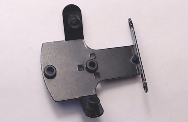 BRACKET / HEADLIGHT, MARS & NUMBER BOARD / W/GROMMETS / STAMPED METAL / PREMIER E-8