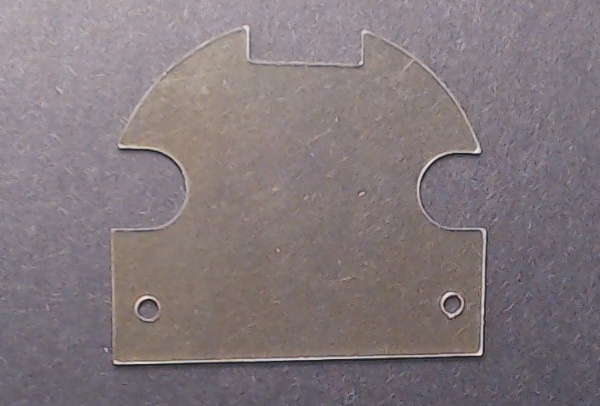 INSULATOR / LIGHTING CONTROL BOARD / 53.5mm W x 46.4mm L / CAB UNIT