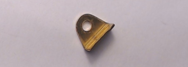 BRACKET / SPEAKER MOUNTING / BRASS / 12.15mm W x 9.9mm L x 4.2mm H