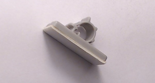 WIRE STRAP / PLASTIC CLIP / LARGE / GRAY / RAILKING ACCESSORIES