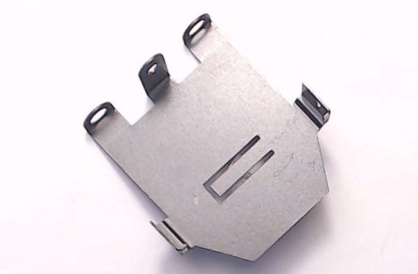 BRACKET / NUMBER BOARDS / STAMPED METAL / MOUNTS ON TOP OF MOTOR SHIELD 