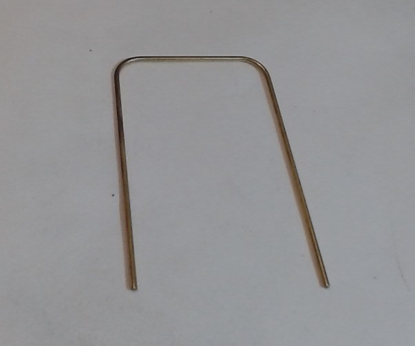 RAILING BRASS U SHAPED /  TINPLATE STANDARD GAUGE #440 SIGNAL BRIDGE