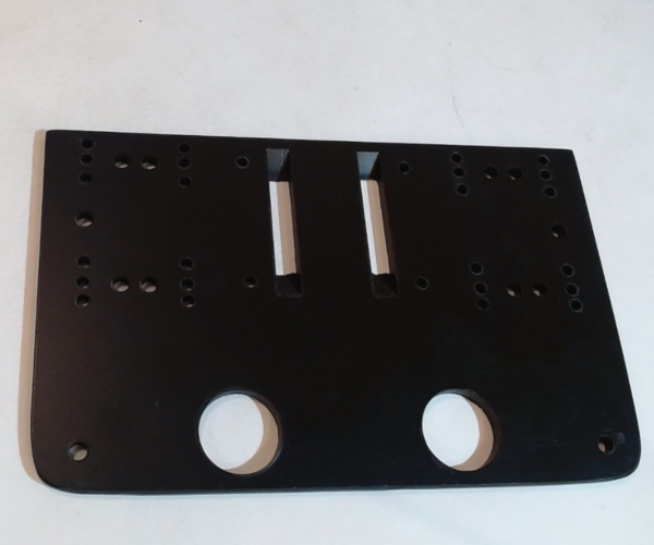 INSULATOR / MICARTA / BLACK / SMALL / TINPLATE STANDARD GAUGE 440 / 4440 CONTROL PANEL