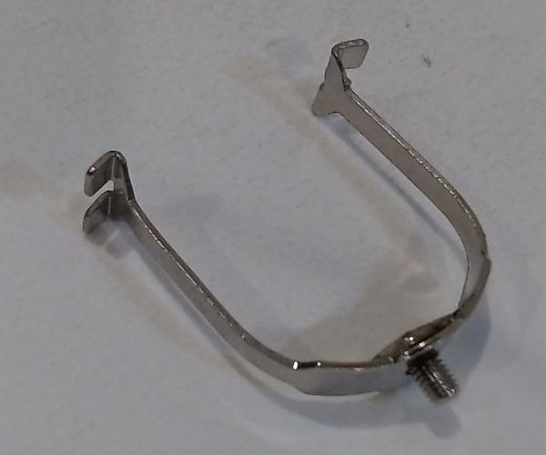 LAMP LOCK / NICKEL / TINPLATE 57 LAMP POST