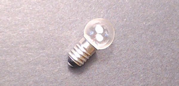 LAMP / 18V / CLEAR / LARGE GLOBE / SCREW BASE / #1447 / ALT# CI0000008