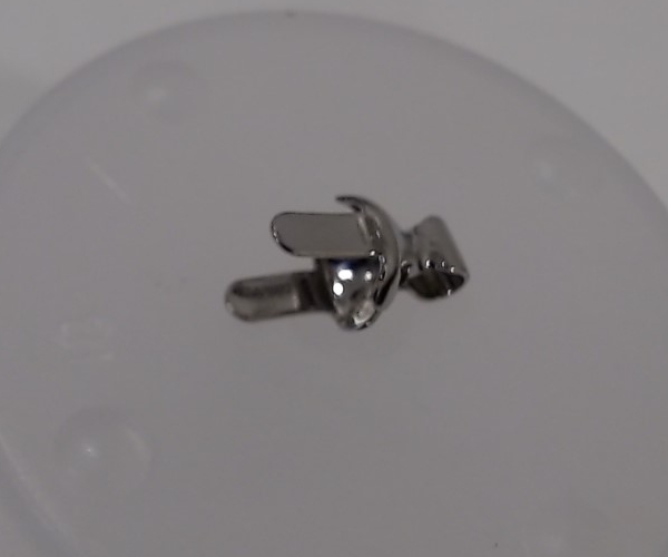 HANDRAIL STANCHION / NICKEL / NO LONGER STOCKED USE TPSL00149 /TINPLATE STANDARD GAUGE & O GAUGE / 380-7N 