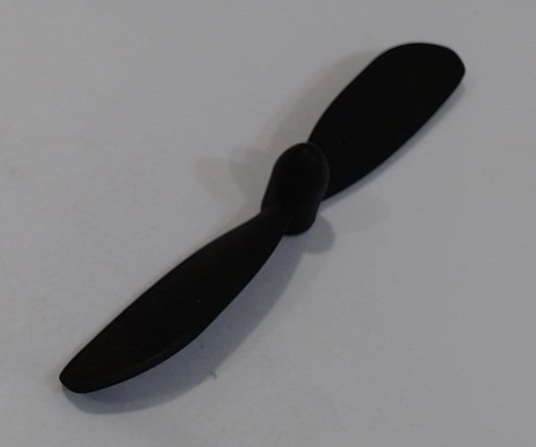 PROPELLER / 2 BLADES / BLACK / 55 AIRPLANE 