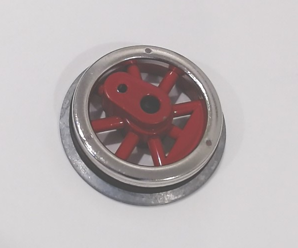 WHEEL / RED SPOKE / WITH OUT GEAR & TRACTION TIRE / 260