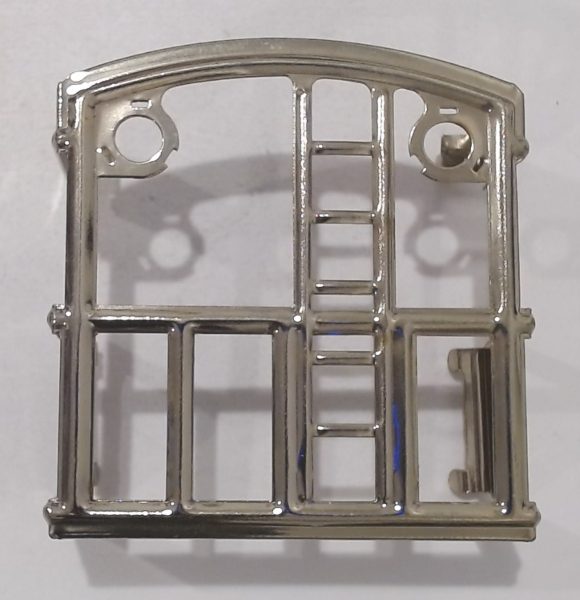 CABOOSE RAILING / BRASS / W/O MARKER LIGHT BEZELS / TINPLATE O GAUGE 817 & 2817 CABOOSE