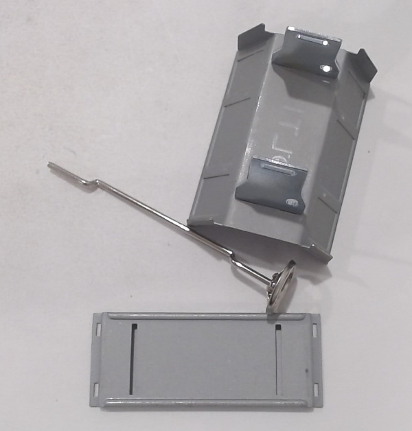 HOPPER DOOR / ASSEMBLY / W/NICKEL OPERATING ROD / UNPAIINTED / TINPLATE O GAUGE 816 /2816