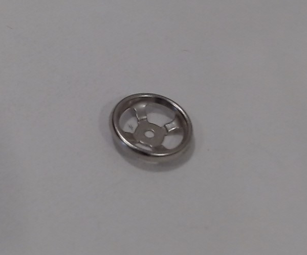 BRAKE WHEEL / NICKEL / 816 / 8816 / 216 / 516 TINPLATE TANK CARS1262