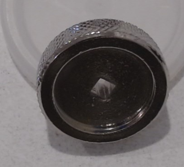 HAND WHEEL KNOB / NICKEL / TINPLATE STANDARD GAUGE CRANE CARS 218 / 219