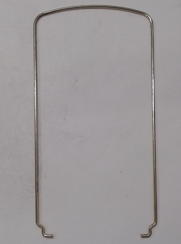 HANDRAIL / BRASS / HALF THE LENGTH OF CAR / TINPLATE STANDARD GAUGE 215 TANK CAR