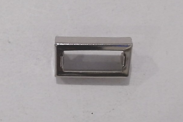 BOILER FRONT NAME PLATE BRACKET / NICKEL / 392 / 385 / 1835