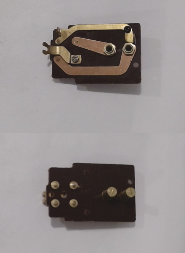 BRUSH HOLDER / ASSEMBLY / ALL TRADITIONAL BUILD-A-LOCO MOTORS 