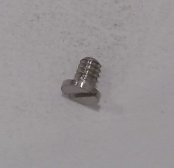 CROSS HEAD GUIDE SCREW / FLAT SLOT / 6-32 x 0.18in L / TINPLATE STANDARD GAUGE 400E / 392
