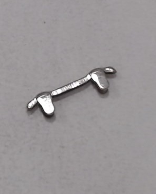 HANDRAIL / NICKEL / 0.75in / TINPLATE O GAUGE CARS / 43 / 1690-5B