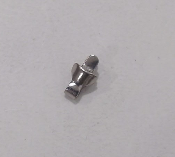 STANCHION / NICKEL / TINPLATE STANDARD GAUGE 400E / TINPLATE O GAUGE / 380-7N / PART SAME AS TPMS00039