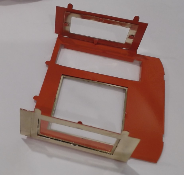 REAR WALL / SOLARIUM & OBSERVATION / TINPLATE STANDARD GAUGE STATE CAR 